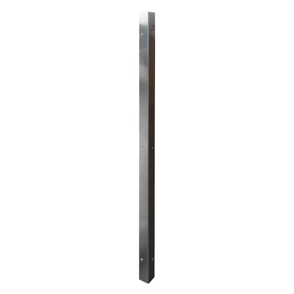 1.5X1.5X43"SS Corner Guard (Includes 6 Screws for Mounting)